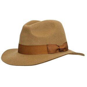 Outback Trading Company Classic Oak Wool Tassy Crusher Hat Unisex Size Medium